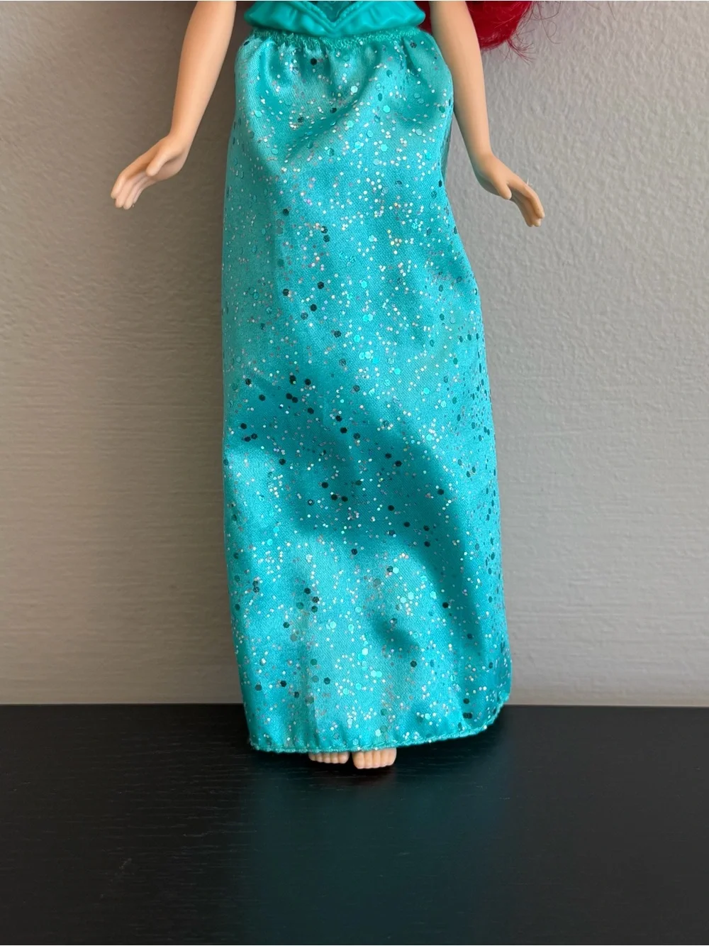 Disney Princess Little Mermaid Ariel Royal Shimmer Glitter Doll Crown Skirt 2021